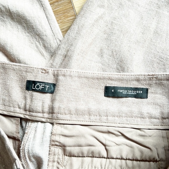 Ann Taylor LOFT Marisa TROUSER Pants Size 4 - Picture 7 of 16